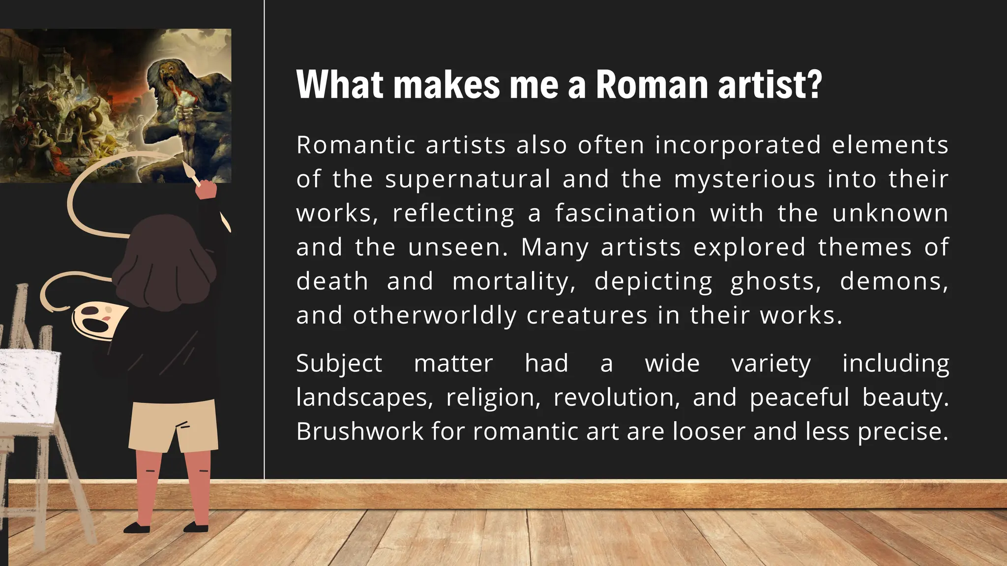 SLIDESHARE. ART OF THE ROMANTIC PERIOD/ROMANTICISM Art | PDF