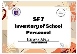 Hiraya Aleir
Manawari
School
Logo Here