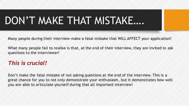 what to ask on an interview