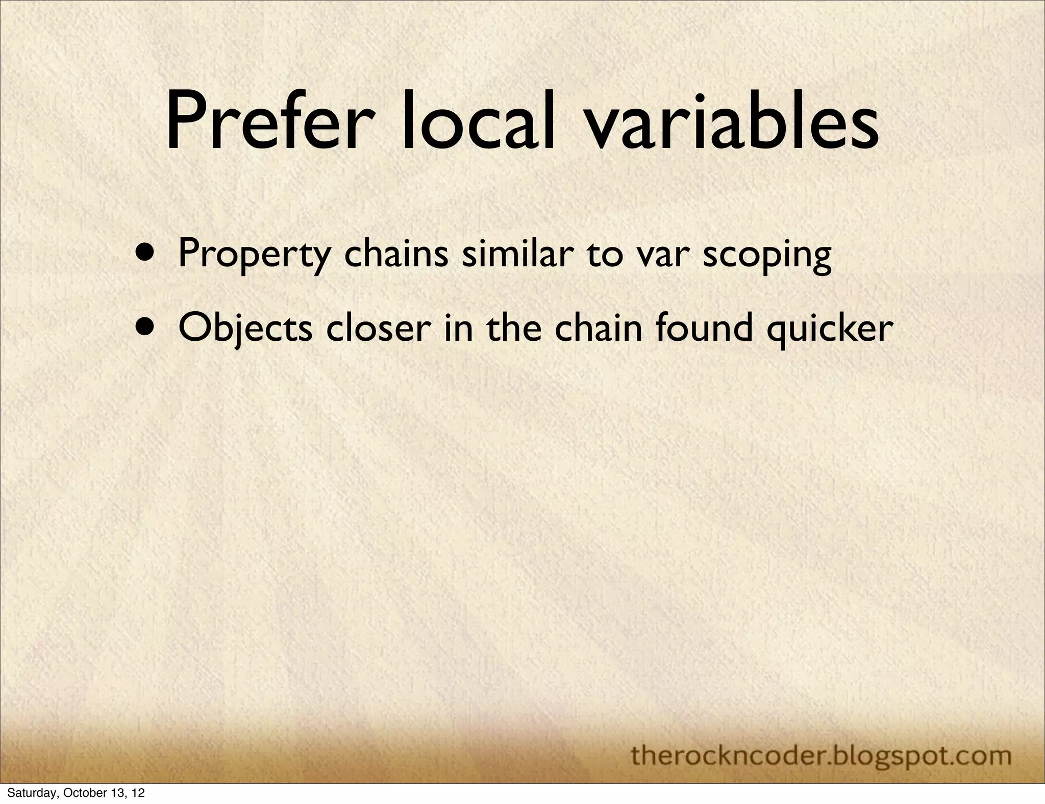 Tip #3
Reduce the work done
in loops

 