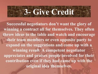 5 quick steps to win win negotiation | PPTX