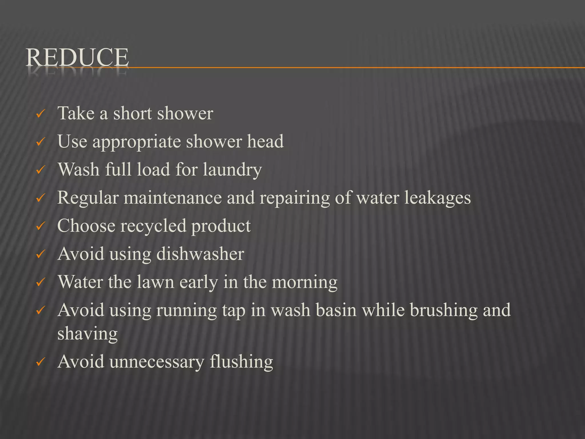 5 R- Reduce, Reuse, Recycle, Refuse, Recover | PPTX