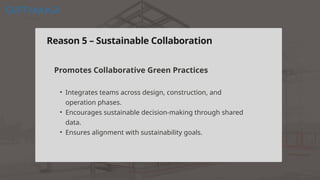 5 Reasons BIM is Essential for Sustainable Construction Projects | PPTX