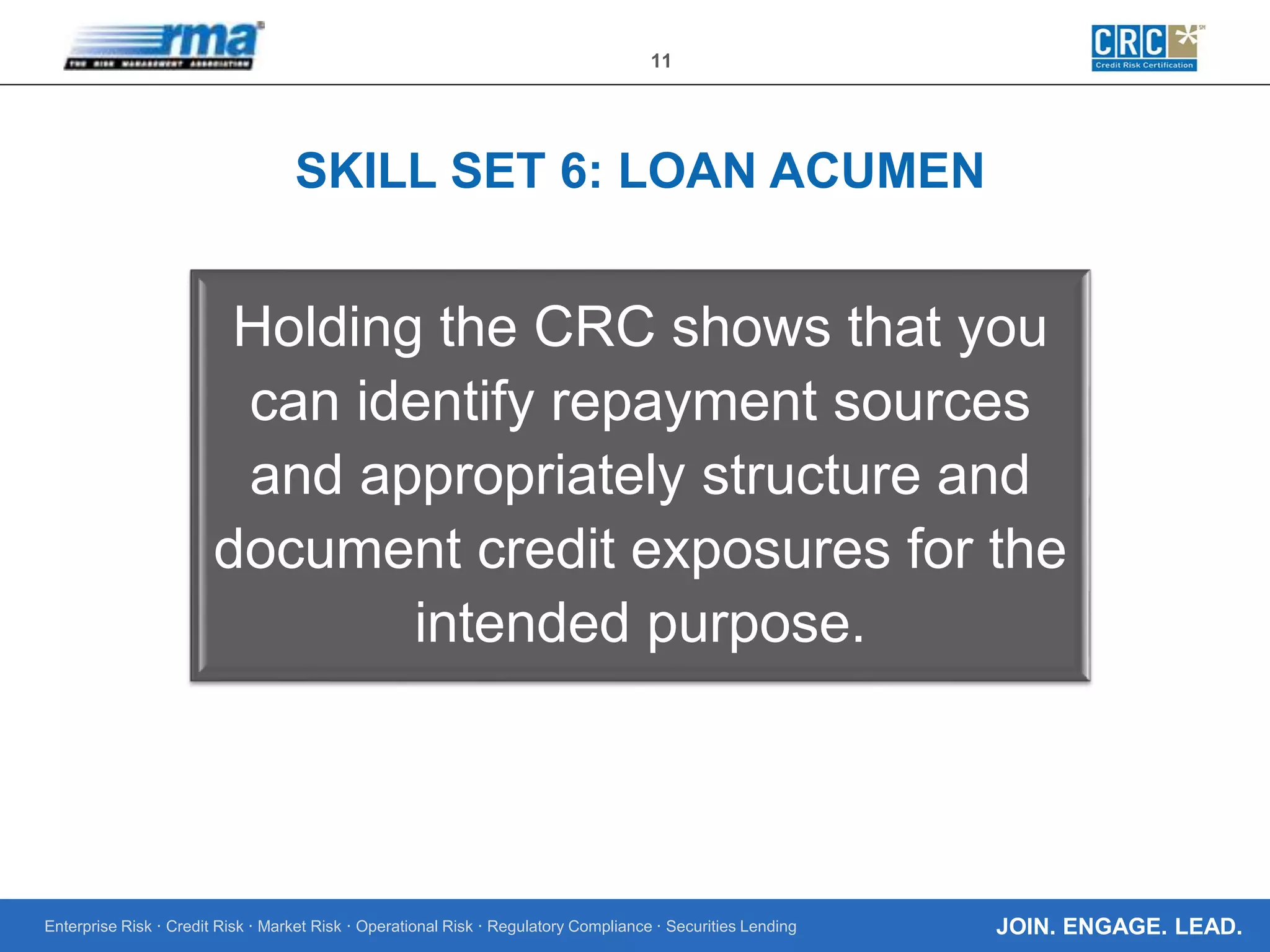 Credit Risk Certification (CRC): 5 Reasons to Up Your Game | PPT | Free ...