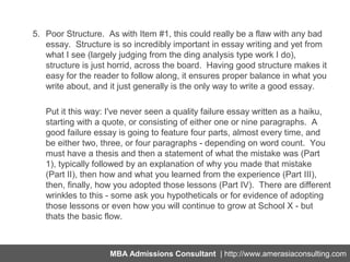 Creative mba essays image