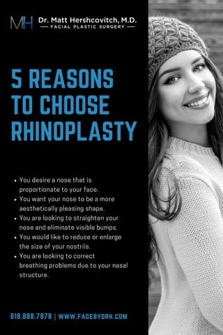 5 Reasons to Choose Rhinoplasty