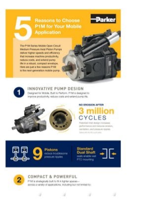 5 Reasons to Choose Axial Piston Pump for Mobile Application   infographic