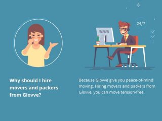 Looking for packers and movers? Ask Glovve for recommendation