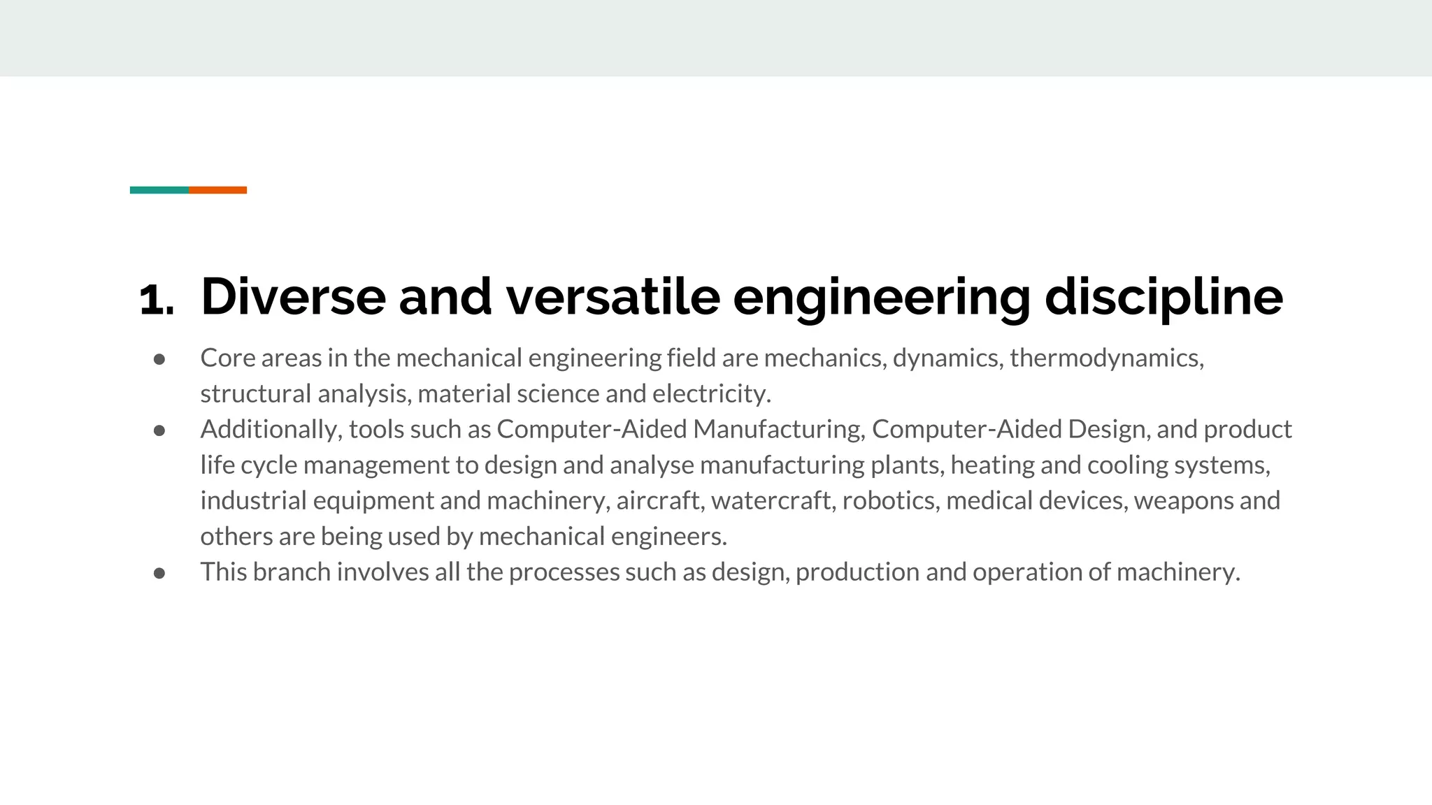 5 reasons to study mechanical engineering | PPT