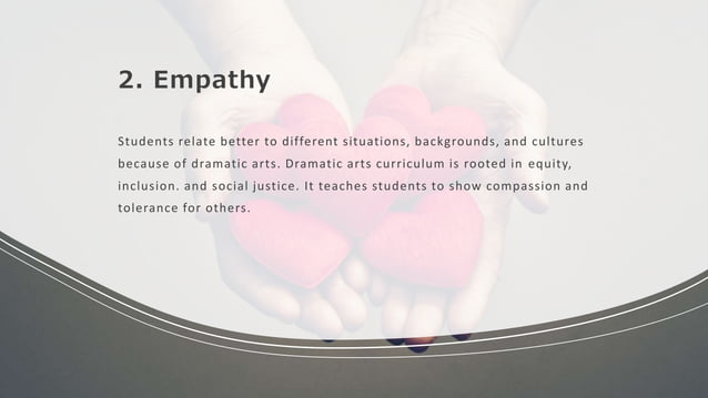 5 Reasons why Dramatic Arts is Important | PPT