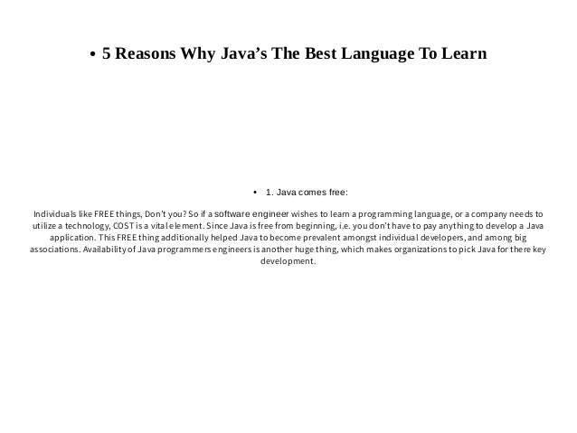 5 reasons why_java_s_the_best_language_to_learn_o