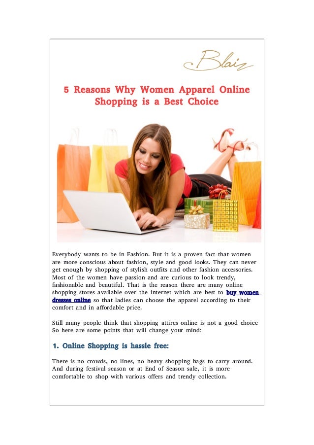 best female online shopping