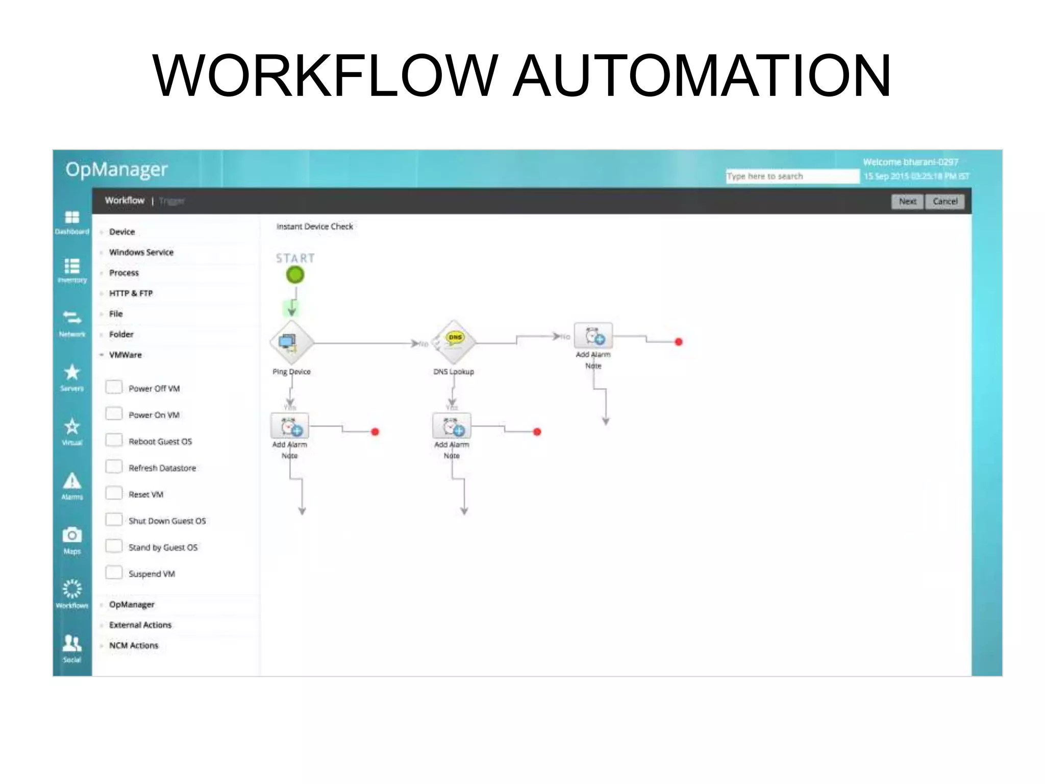 WORKFLOW AUTOMATION
