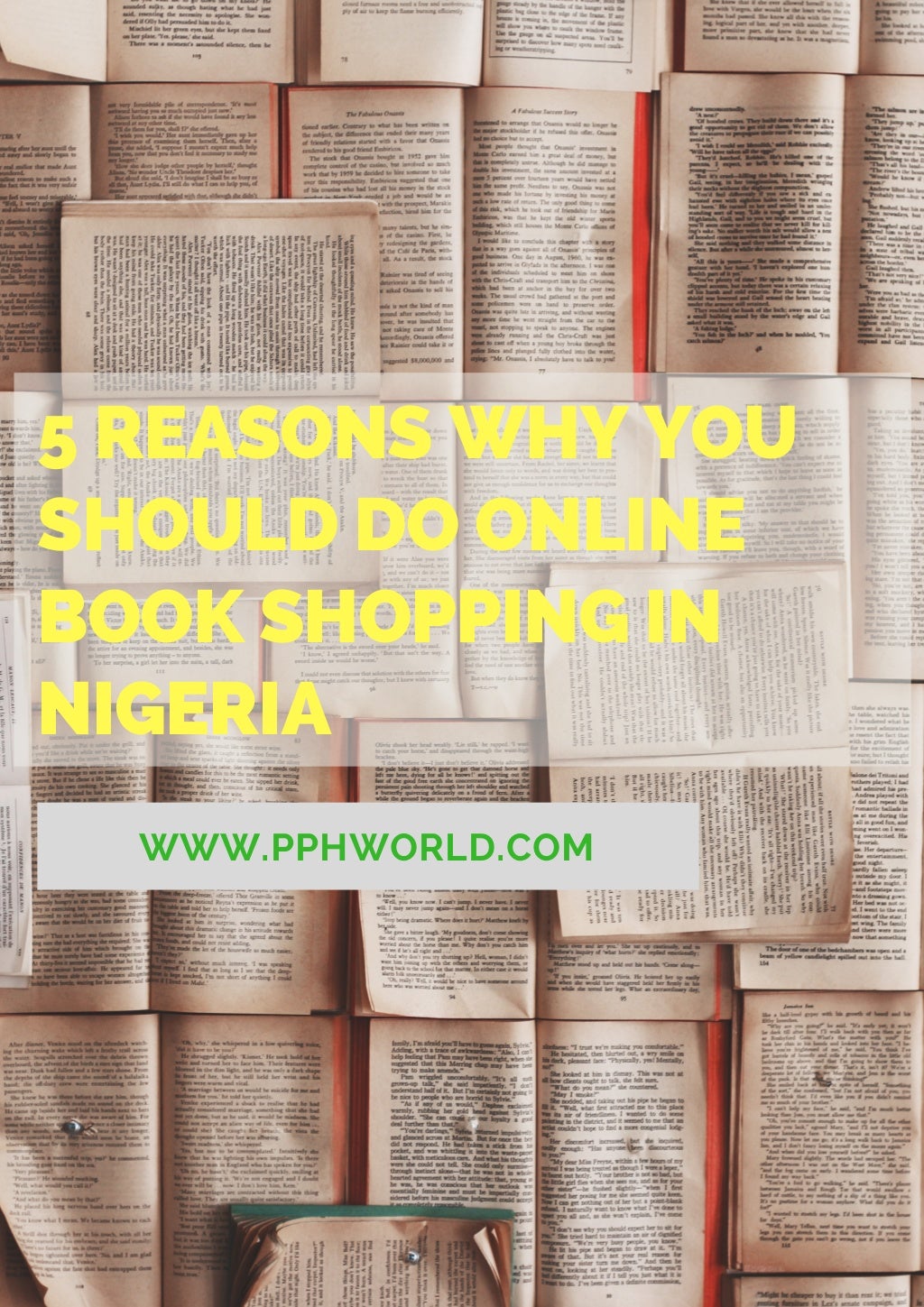 5 Reasons Why You Should Do Online Book Shopping in Nigeria