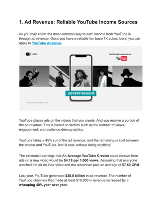 5 Reliable YouTube Income Sources.pdf