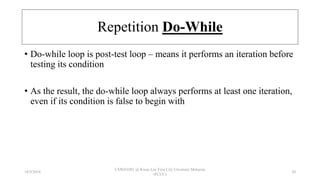 5 Repetition Structures | PPTX