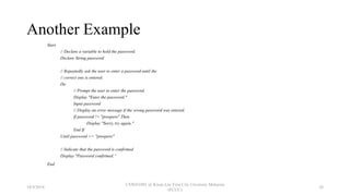 5 Repetition Structures | PPTX