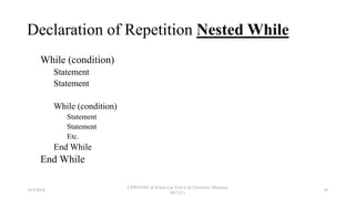 5 Repetition Structures | PPTX