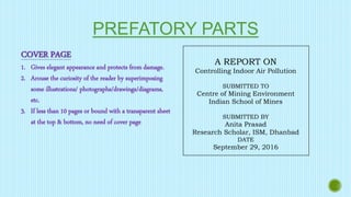 Report Writing | PPTX
