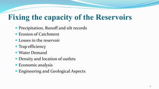 5 Reservoir Planning | PPTX