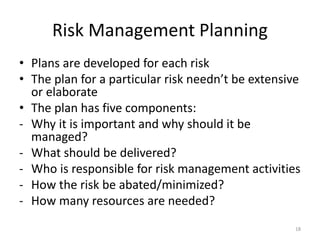 Manageable Risk software project management risk control.pptx
