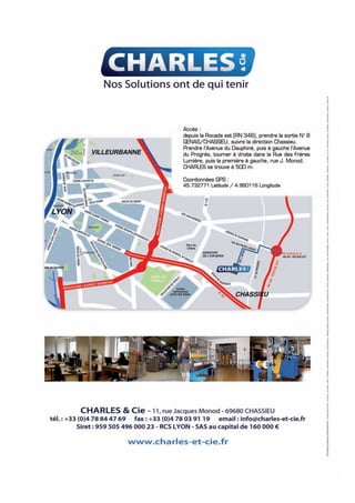 Plaquette Charles & Cie