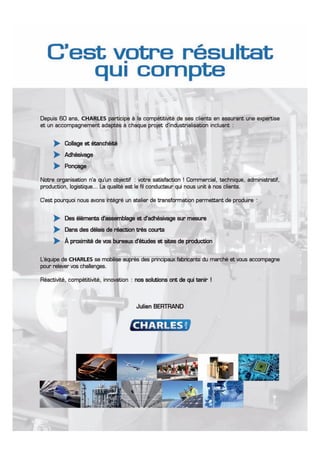 Plaquette Charles & Cie