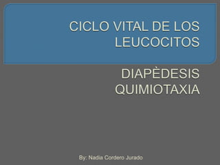 By: Nadia Cordero Jurado 
 