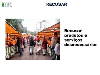 RECUSAR




      Recusar
      produtos e
      serviços
      desnecessários
 