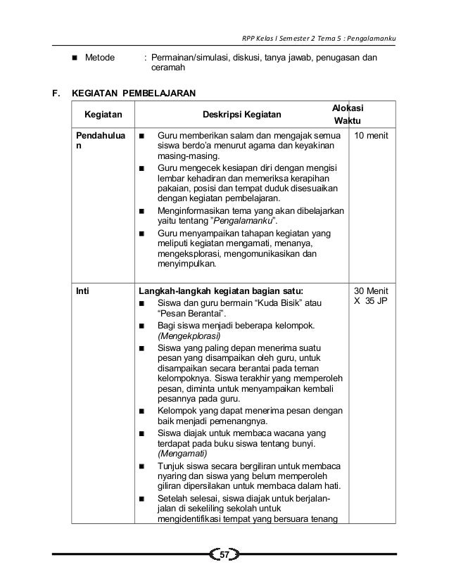 [5] rpp sd kelas 1 semester 2 pengalamanku