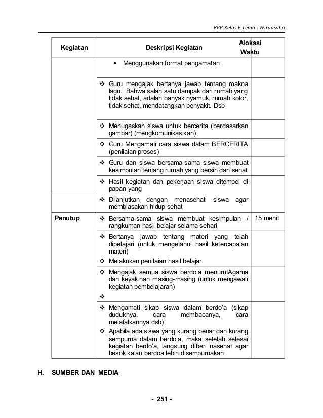 5 rpp sd kelas 6 wirausaha 5 rpp sd kelas 6 wirausaha
