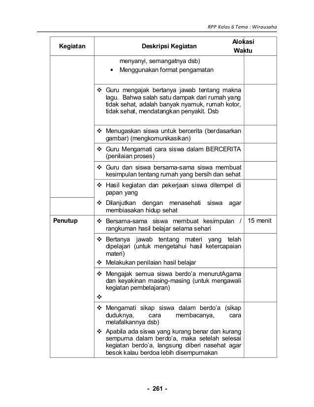 [5] rpp sd kelas 6 wirausaha