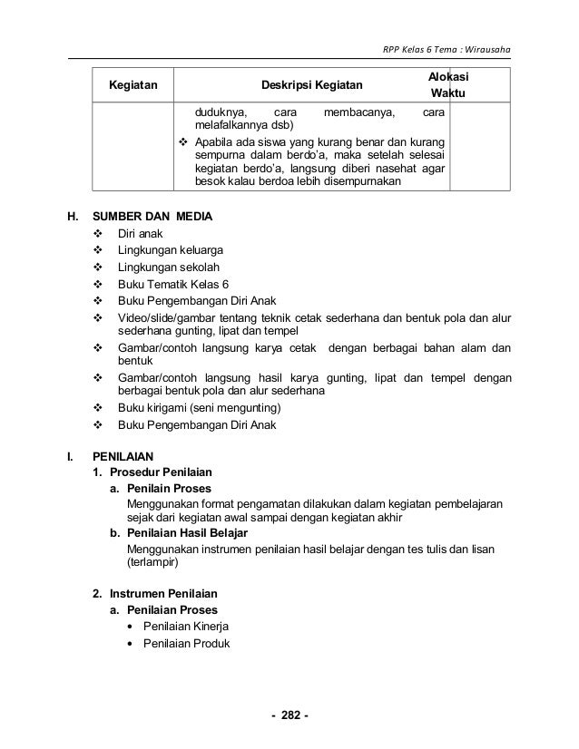 [5] rpp sd kelas 6 wirausaha