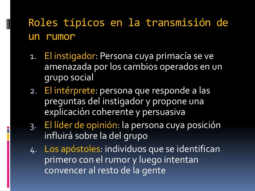 El Rumor