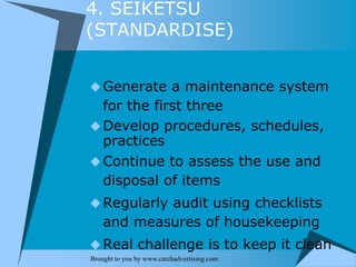 Seiketsu Sample 5 S : THE SECRET TO JAPANESE SUCCESS | PPTX