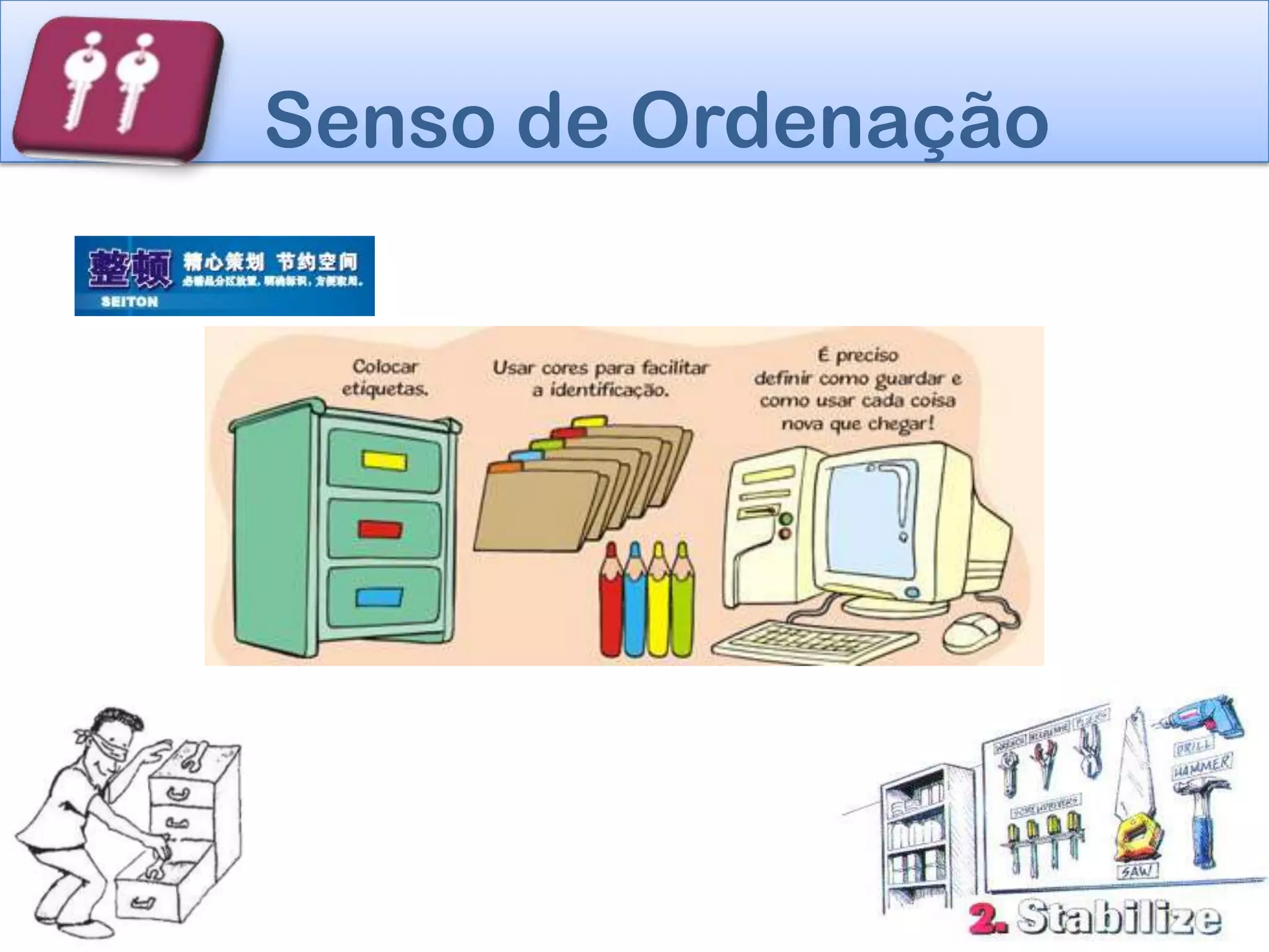 Senso de Ordenação
 