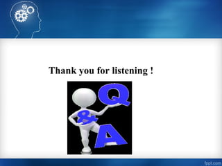 Thank you for listening !
 