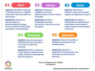 Técnica em Segurança do Trabalho
Érica Barroso
Uma única semente pode virar uma floresta.
 