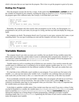 Invent your own computer games with python | PDF