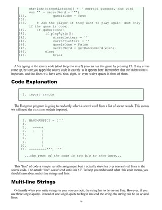 Invent your own computer games with python | PDF