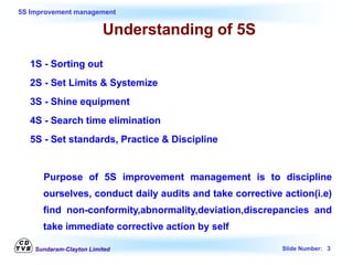 5s presentation english | PPT