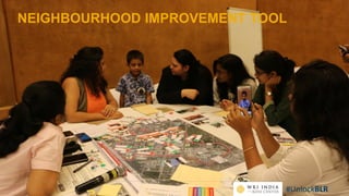 #UnlockBLR
NEIGHBOURHOOD IMPROVEMENT TOOL
 