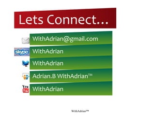 WithAdrian™
Good 5S
 