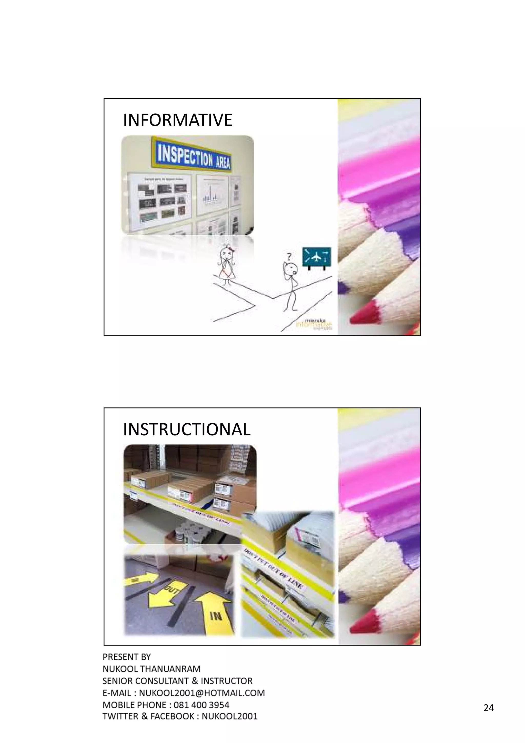 INFORMATIVE




INSTRUCTIONAL




                24
 