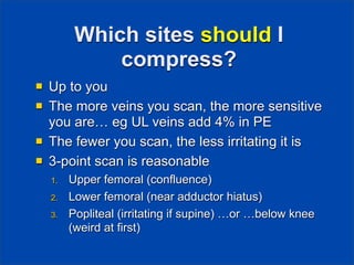 Three Point Dvt Scan 5 scanning for dvt | PDF