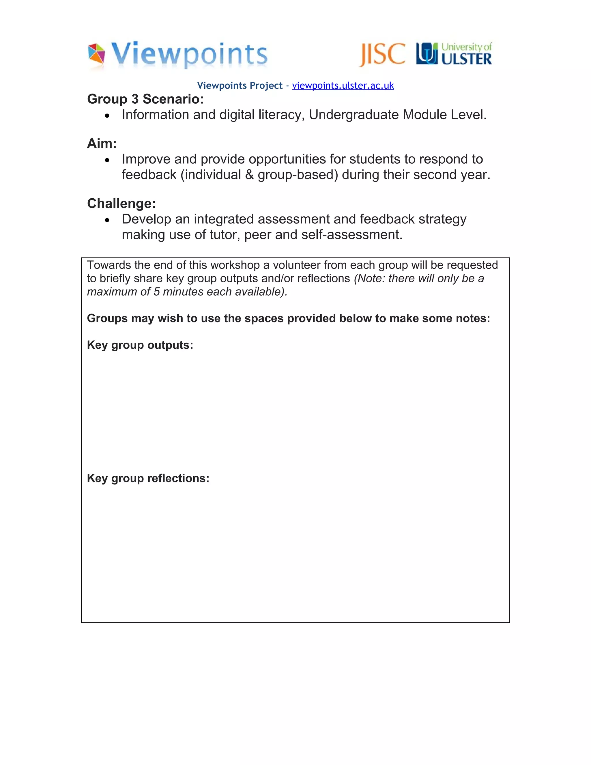 Scenarios for the Pg CHEP