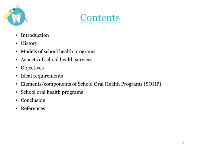 School dental health education | PPTX | Dental Health | Diseases and ...