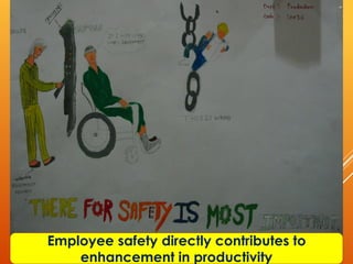 Employee safety directly contributes to
    enhancement in productivity
 