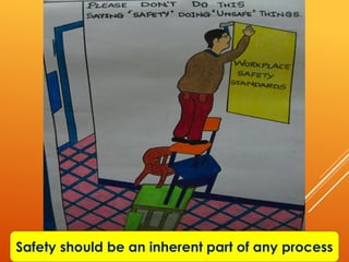 Safety should be an inherent part of any process
 