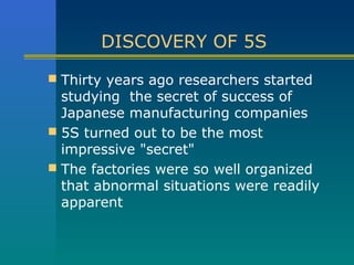 5 s concept | PPT